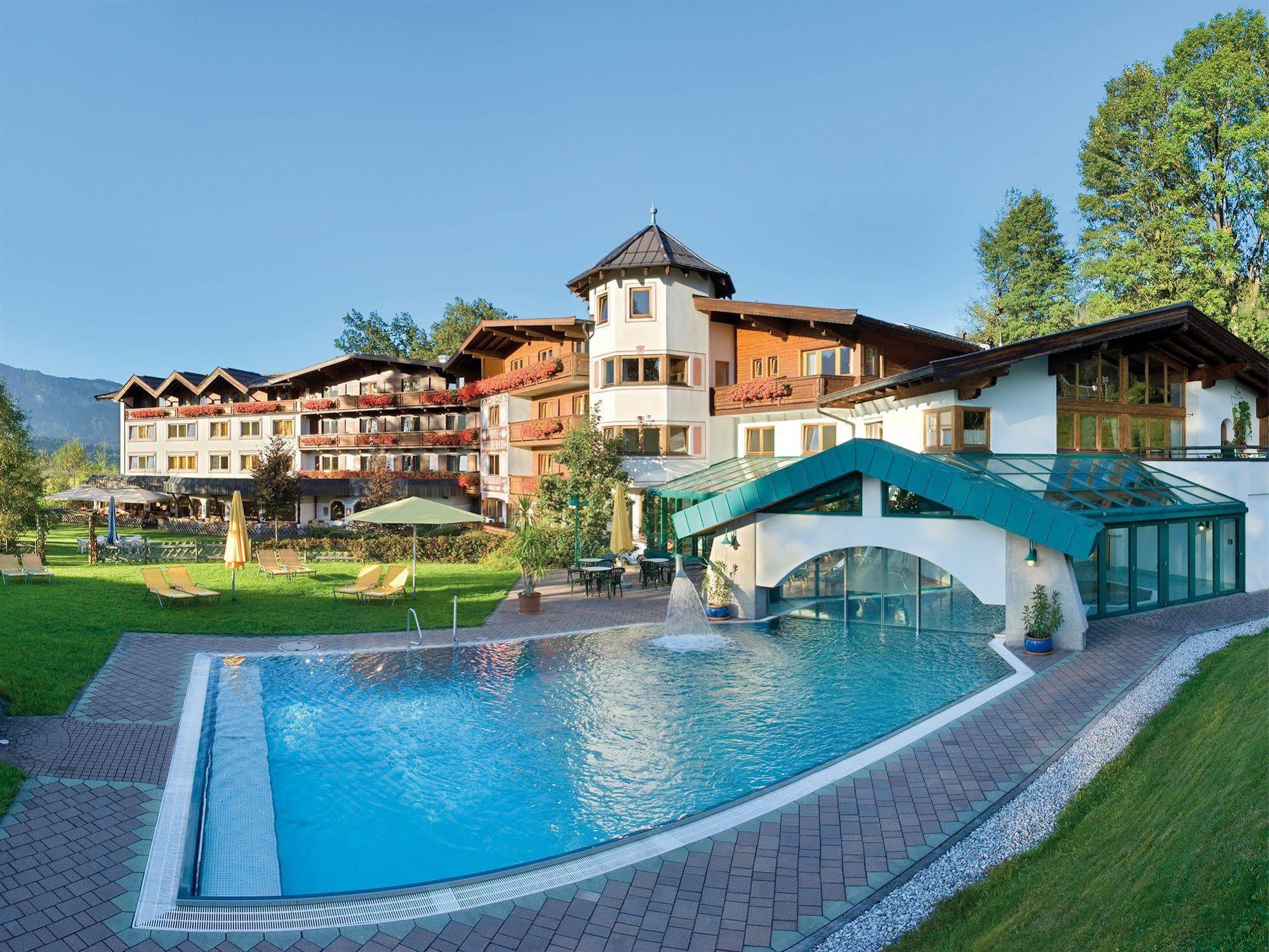 Erlebnishotel Kitzbuehler Horn Oberndorf in Tirol Dış mekan fotoğraf