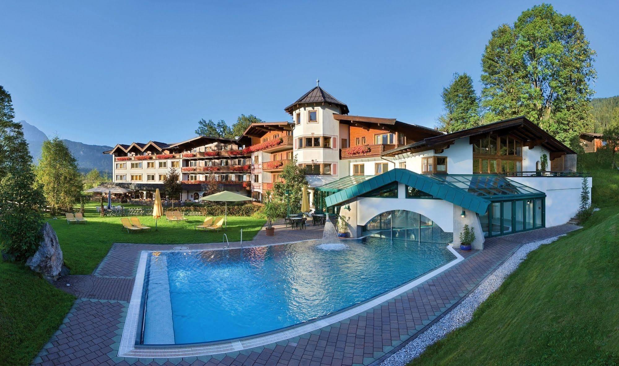 Erlebnishotel Kitzbuehler Horn Oberndorf in Tirol Dış mekan fotoğraf